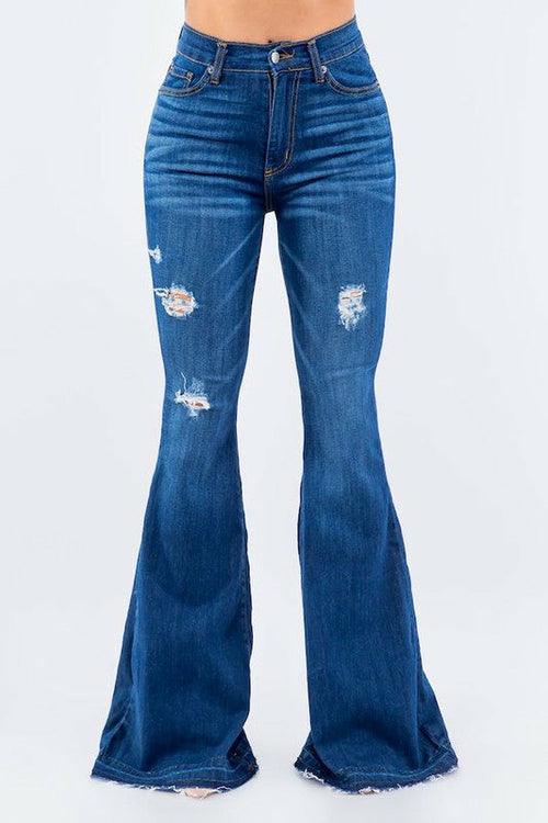 Amber Bell Bottom Jean - Zoter Shop