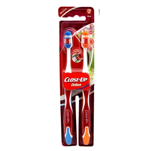 AIM 2PK SOFT T/BRUSH - MEDIUM