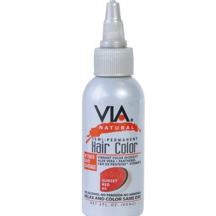 Via Natural Semi Permanent Hair Color 2oz