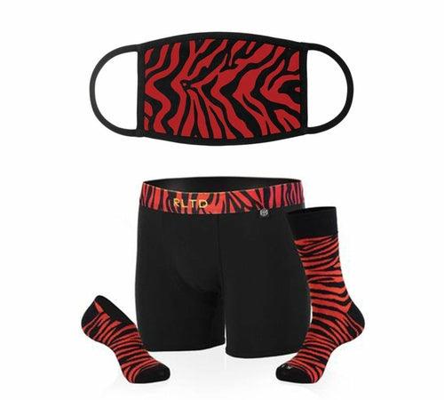 Zebra Mask & Underwear/Sock Bundle - zoter Shop