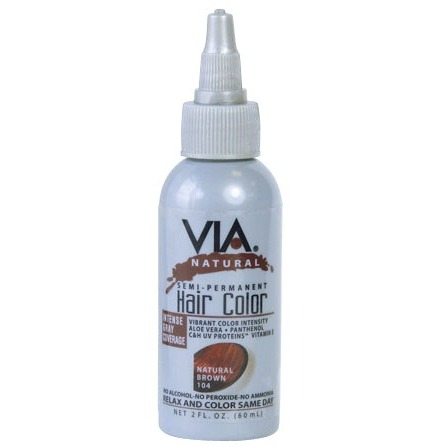 Via Natural Semi Permanent Hair Color 2oz
