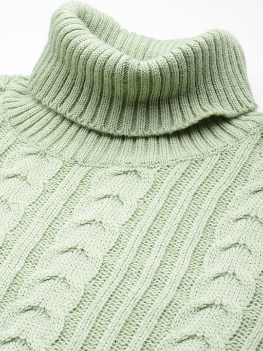 All about you Cable Knit Sweater Dress