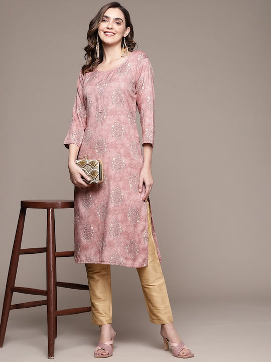 Anubhutee Women Floral Printed Kurta