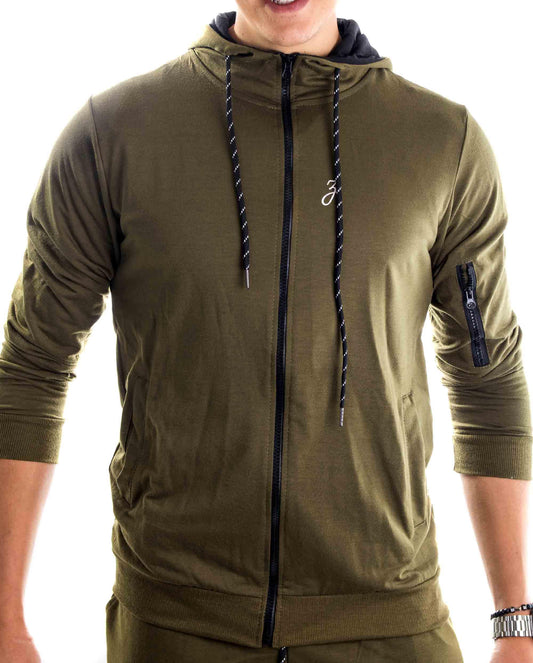 Zipper Dynamic - green - Herren - Zoter Shop